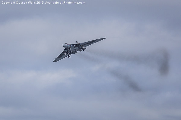 Dirty pass by the Avro Vulcan Picture Board by Jason Wells