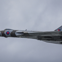 Buy canvas prints of Close-up of the Avro Vulcan by Jason Wells