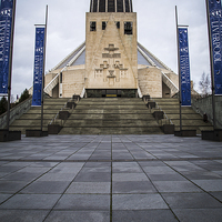 Buy canvas prints of Liverpool's Metropolitan cathedral by Jason Wells