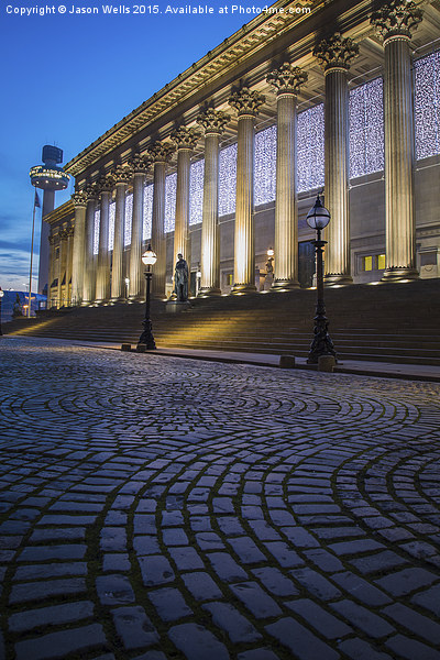 St Georges Hall in the blue hour Picture Board by Jason Wells