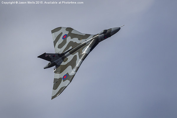 XH558 gracing the skies of Southport Picture Board by Jason Wells