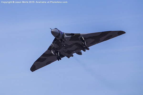 Dirty pass by the Avro Vulcan Picture Board by Jason Wells