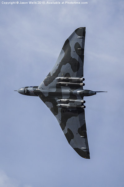 XH558 prepares for another wingover Picture Board by Jason Wells