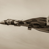 Buy canvas prints of Sepia image of the Vulcan by Jason Wells