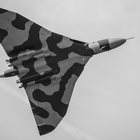 Buy canvas prints of Monochrome image of the Vulcan by Jason Wells