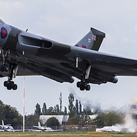 Buy canvas prints of XH558 taking off yesterday by Jason Wells