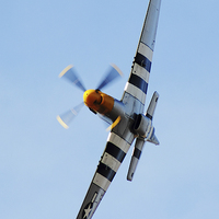 Buy canvas prints of North American P-51 Mustang by Jason Wells