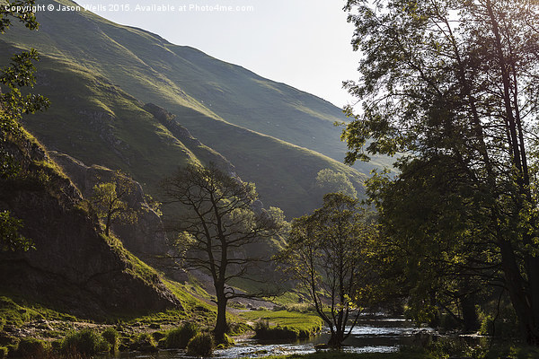 Dovedale before sunset Picture Board by Jason Wells