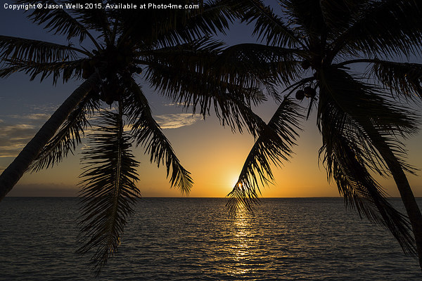Sunrise on the coast of Cayo Guillermo Picture Board by Jason Wells