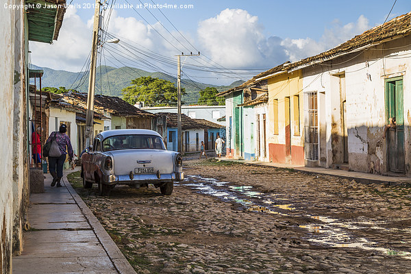 Colours of Trinidad before sunset Picture Board by Jason Wells