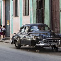 Buy canvas prints of School boys on lunch in Havana by Jason Wells