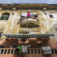 Buy canvas prints of Laundry out in Centro Havana by Jason Wells