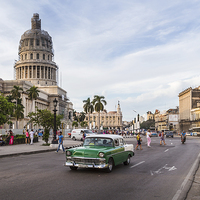 Buy canvas prints of Colours of the Cuban capital by Jason Wells