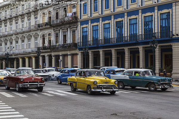 Colours of Havana Picture Board by Jason Wells