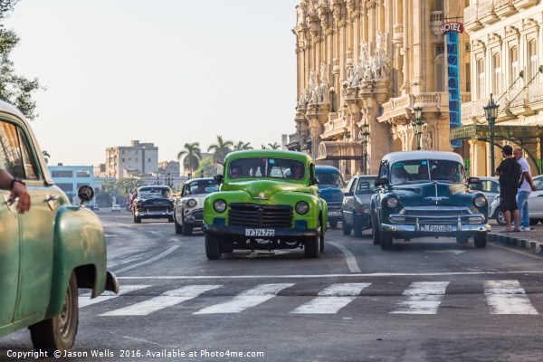 Daily life in Havana Picture Board by Jason Wells