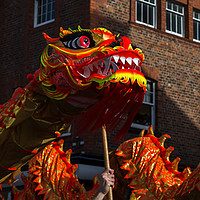 Buy canvas prints of Dragon at Chinese New Year by Jason Wells