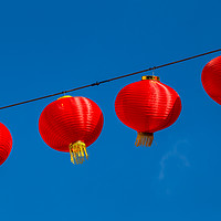 Buy canvas prints of Red lanterns by Jason Wells
