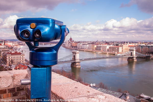 Budapest lookout point Picture Board by Jason Wells