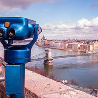 Buy canvas prints of Budapest lookout point by Jason Wells