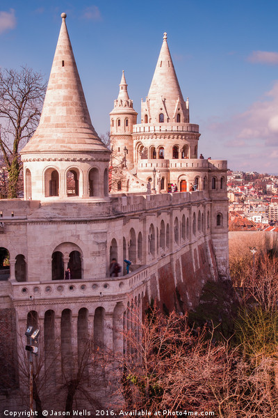 Towers at Fisherman's Bastion Picture Board by Jason Wells