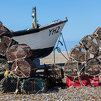 Buy canvas prints of Fishing boat at Cley by Jason Wells