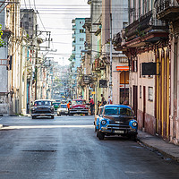 Buy canvas prints of Colours & cars of Centro Havana by Jason Wells