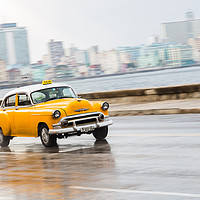 Buy canvas prints of Yellow taxi by Jason Wells