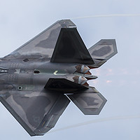 Buy canvas prints of Tight crop of the USAF Raptor by Jason Wells