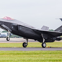 Buy canvas prints of F-35A slows to land by Jason Wells
