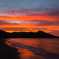 Buy canvas prints of Sunset over Guanacaste Coast by Jason Wells