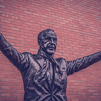 Buy canvas prints of Bill Shankly statue by Jason Wells