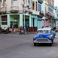 Buy canvas prints of Busy streets of Centro Havana by Jason Wells