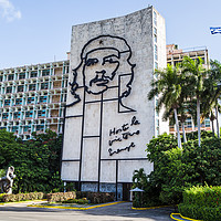 Buy canvas prints of Che Guevara's iconic face by Jason Wells