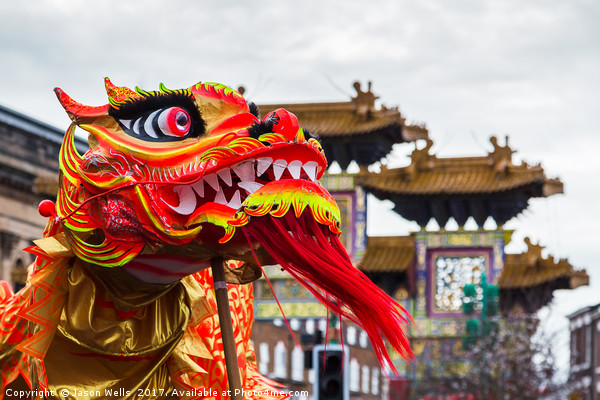 Up close with the Chinese Dragon Dance Picture Board by Jason Wells