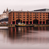 Buy canvas prints of Albert Dock panorama (colour) by Jason Wells
