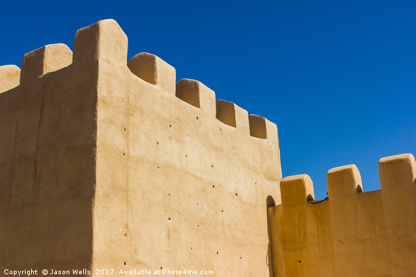 City walls of Taroudant Picture Board by Jason Wells
