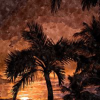 Buy canvas prints of Dawn in Cayo Coco by Jason Wells