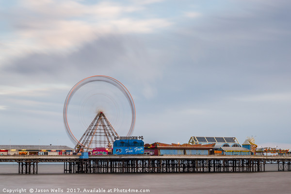 Wheel on the Central Pier Picture Board by Jason Wells
