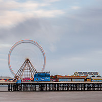 Buy canvas prints of Wheel on the Central Pier by Jason Wells
