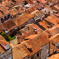 Buy canvas prints of Colourful Dubrovnik cityscape by Jason Wells