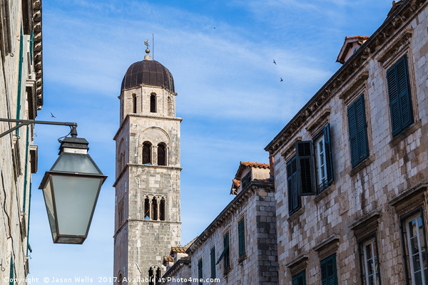 The Stradun in Dubrovnik Picture Board by Jason Wells