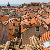 Buy canvas prints of Colourful Dubrovnik skyline by Jason Wells