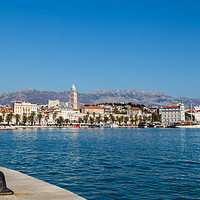 Buy canvas prints of The pretty Riva of Split by Jason Wells
