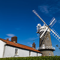 Buy canvas prints of Great Bircham windmill by Jason Wells