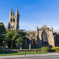 Buy canvas prints of Tideswell church by Jason Wells