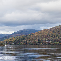 Buy canvas prints of Lake Windermere panorama by Jason Wells
