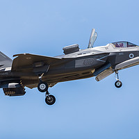 Buy canvas prints of RAF F-35B stealth fighter by Jason Wells