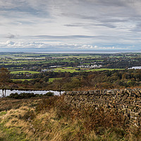 Buy canvas prints of Views over the River Wyre and Scorton by Jason Wells