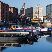 Buy canvas prints of Boats on Salthouse Dock by Jason Wells