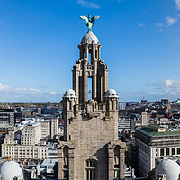 Buy canvas prints of Panorama of Liverpool by Jason Wells